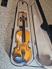 Violino H Siegler modelo HS-40 tamanho 4/4, bom estado, com estojo e arco 1996 comprar usado  Enviando para Brazil