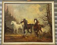 Beautiful oil painting for sale  BEDFORD