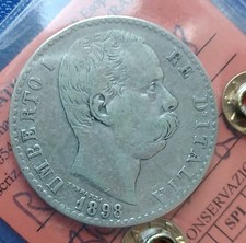 Moneta regno umberto usato  Roccabianca
