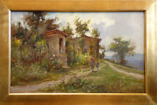 Dipinto olio legno usato  Roma