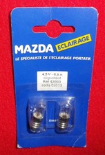 Lot 2 Ampoules MAZDA ECLAIRAGE 4.3V - 0.5A Clignotant REF 43050 comprar usado  Enviando para Brazil