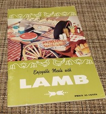 Vintage lamb recipe for sale  Tampa