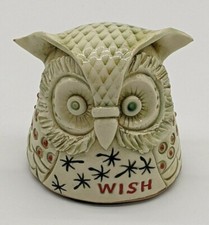 Arte cerâmica "desejo" coruja peso de papel, assinado Ristau, cerâmica, estatueta, pássaro comprar usado Arte cerâmica "desejo" coruja peso de papel, assinado Ristau, cerâmica, estatueta, pássaro comprar usado  Enviando para Brazil