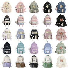 Mochila escolar adolescente Kawaii urso bonito faculdade viagem bolsa casual para meninas mulheres, usado comprar usado  Enviando para Brazil
