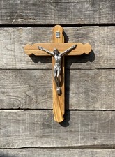 Crocifisso legno ulivo usato  Padula
