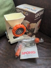 Spong vintage mincer for sale  STOKE-ON-TRENT