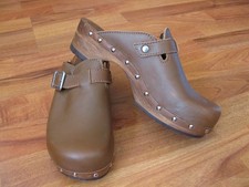 Sanita leder clogs gebraucht kaufen  Berlin