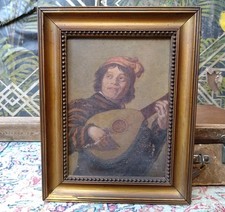 Antique gilt framed for sale  EVESHAM