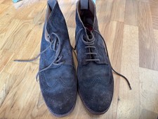 Grenson brown suede for sale  KINGSTON UPON THAMES