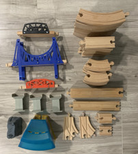 Wooden train tracks for sale  Pine Grove