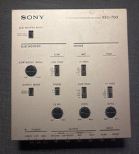 Rede crossover eletrônica Sony XEC-700 comprar usado Rede crossover eletrônica Sony XEC-700 comprar usado  Enviando para Brazil