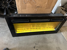 Lareira elétrica de parede 36 polegadas QBL-X36IN-BK item caixa aberta sem controle remoto comprar usado  Enviando para Brazil