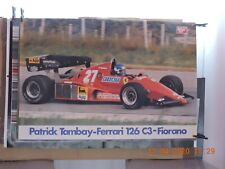 Poster patrick tambay usato  Riva del Garda