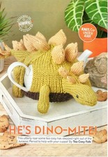dinosaur knitting pattern for sale  ALEXANDRIA