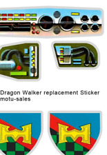 Motu masters of the  ...  Zubehör Er-man Ersatz Aufkleber sticker Dragon Walker comprar usado  Enviando para Brazil