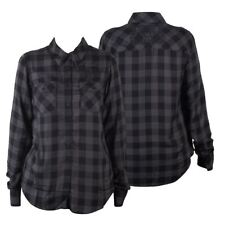 Camisa tejida para mujer Harley-Davidson negra a cuadros H-D clásica L/S (S06) segunda mano  Embacar hacia Mexico