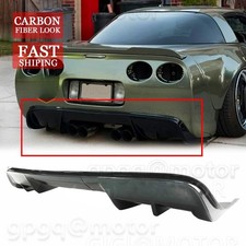 Difusor de para-choque traseiro barbatana de tubarão complemento direto fibra de carbono para Corvette C5 97-04 comprar usado  Enviando para Brazil