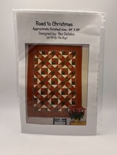Colcha Road to Christmas 64x88 papel impresso instruções  comprar usado  Enviando para Brazil