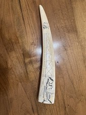 Scrimshaw walrus tusk for sale  Carpinteria