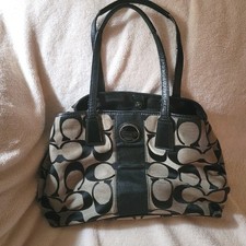 Coach purse signature for sale  Schenectady