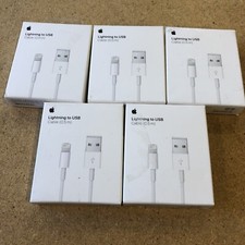 Usado, Lote 5X Genuíno Apple Lightning para Cabo USB (0,5m) para iPhone / iPad ME291AM/A comprar usado  Enviando para Brazil