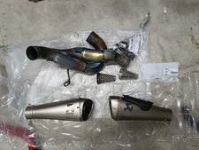 Silenziatore akrapovic slip usato  Brescia