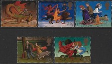 Romances de fantasia infantis famosos 1998 Sg 2050/2054, sem marca de charneira comprar usado  Enviando para Brazil