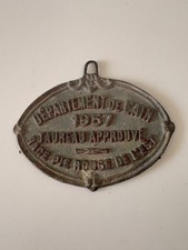 Ancienne plaque concours d'occasion  Saint-Georges-de-Reneins