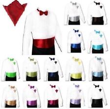 Satin cummerbund bow for sale  MANCHESTER