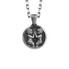 Collier zodiaque gémeaux d'occasion  Expédié en France