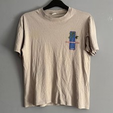Camiseta Vintage Anos 80 U2 Joshua Tree Rock Band Rara M, usado comprar usado  Enviando para Brazil