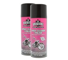 Limpador e polidor em spray original Bike Spirits motocicleta ATV 14 OZ pacote com 2 comprar usado  Enviando para Brazil