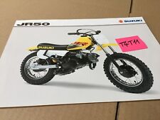 Suzuki jr50 prospectus d'occasion  Decize