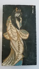 Peinture bois signée. d'occasion  Fayence