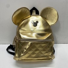 Mochila Disney dourada Mickey Mouse, usado comprar usado  Enviando para Brazil