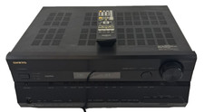 Receptor de cine en casa Onkyo TX-SR605 con control remoto original 7,1 canales negro segunda mano  Embacar hacia Mexico