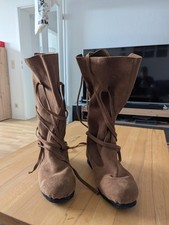 Wikinger lederstiefel wildlede gebraucht kaufen  Bremen