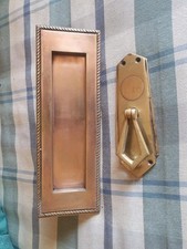 Vintage brass letterbox for sale  LLANELLI
