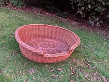Wicker dog bed for sale  DARLINGTON
