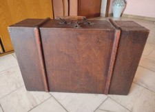 Valigia legno vintage usato  Pozzuoli
