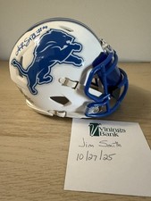 Mini capacete Amon-Ra St. Brown autografado branco fosco, usado comprar usado Mini capacete Amon-Ra St. Brown autografado branco fosco, usado comprar usado  Enviando para Brazil