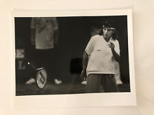 Foto de imprensa vintage original P&B jogador de tênis estrela torneio aberto ação Nike comprar usado  Enviando para Brazil