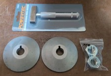Kit de atualização de flanges de roda de alumínio fundido e porcas de mandril de bancada de 7 polegadas (Baldor e outros), usado comprar usado  Enviando para Brazil