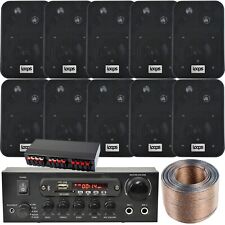 10 Alto-falante 5 Zona Kit de música de fundo Bluetooth Sistema de som Restaurante Bar comprar usado  Enviando para Brazil