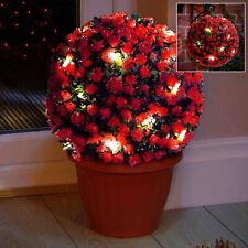 28cm red topiary for sale  BRADFORD
