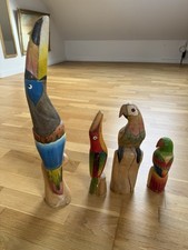 Handgefertigte papageien balsa gebraucht kaufen  Köln