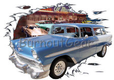 1956 blue chevy for sale  Carmichael