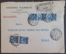 Storia postale repubblica usato  Ancona