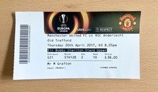 Manchester united anderlecht d'occasion  Expédié en Belgium