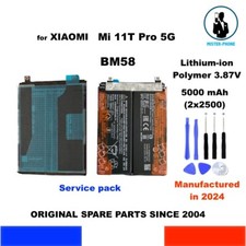 BATERIA DE ORIGEN BM58 OEM XIAOMI MI 11T Pro 5G 2107113SG 5000 mAh 3,87V BATTERY comprar usado  Enviando para Brazil